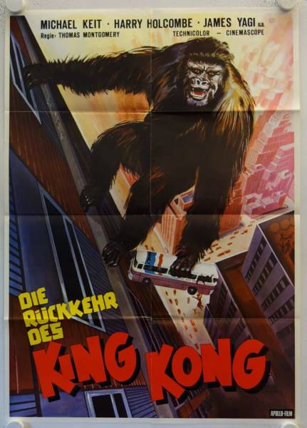 Die Rückkehr des King Kong originales deutsches Filmplakat