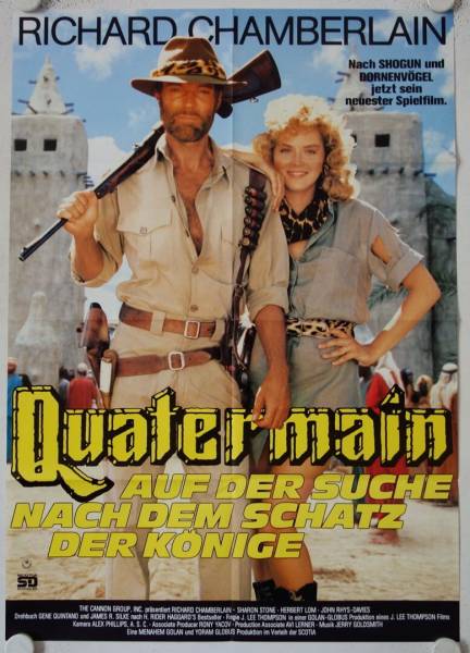 Quatermain - Auf der Suche nach dem Schatz der Könige originales deutsches Filmplakat
