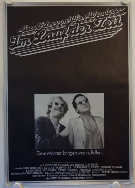 Im Lauf der Zeit originales deutsches Filmplakat