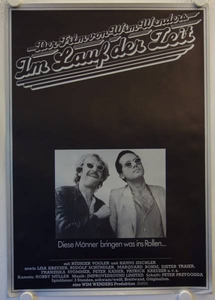 Im Lauf der Zeit originales deutsches Filmplakat