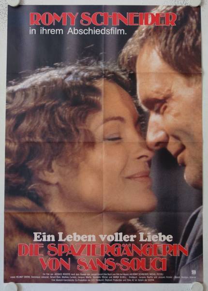 Die Spaziergängerin von Sans-Souci originales deutsches Filmplakat
