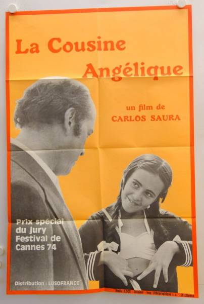 La prima Angélica - Cousin Angelica original release french movie poster