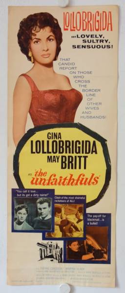 Le infedeli - The Unfaithfuls original release US Insert movie poster
