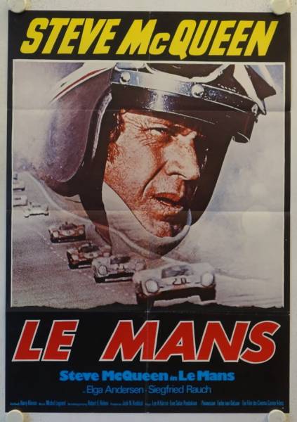 Le Mans originales deutsches Filmplakat