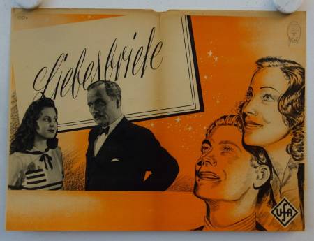 Liebesbriefe original release german movie poster