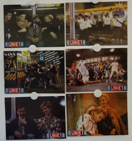 Line 1 original release german lobby card set