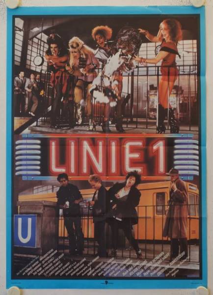Line 1 original release east-german movie poster
