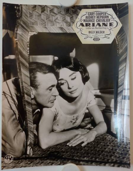 Love in the Afternoon original release german lobby card