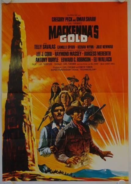 MacKenna's Gold originales deutsches Filmplakat