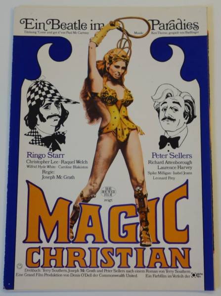 Magic Christian originaler deutscher Werberatschlag