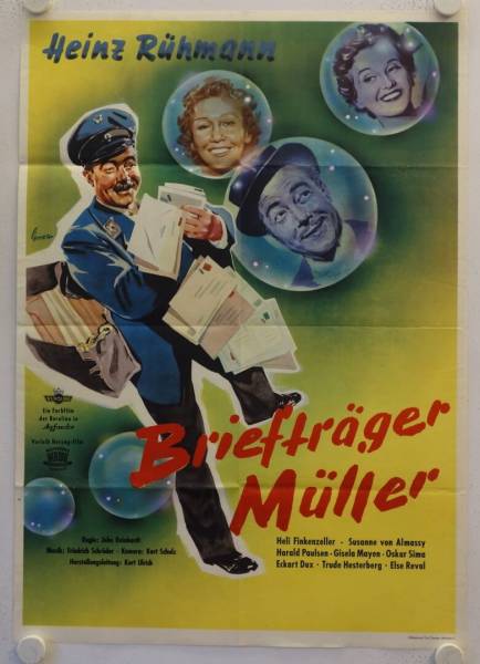 Briefträger Müller originales deutsches Filmplakat