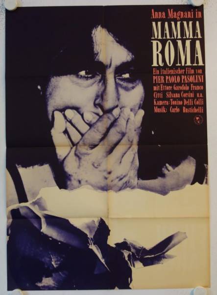 Mamma Roma originales DDR Filmplakat