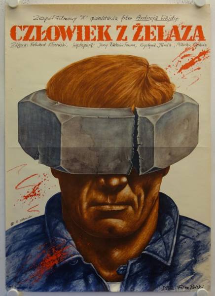 Man of Iron original release polish movie poster