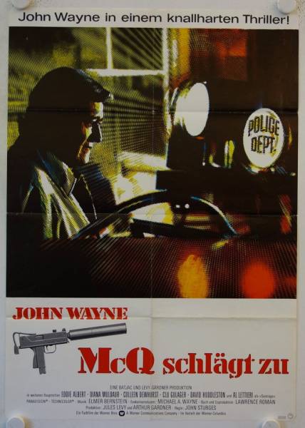 McQ original release german movie poster