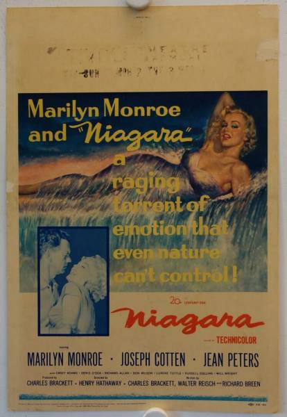 Niagara originales US Filmplakat