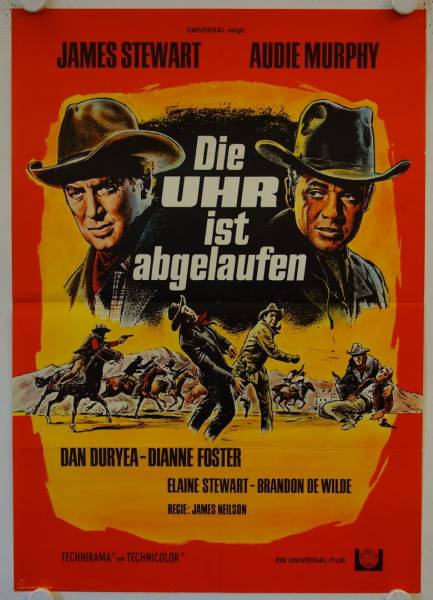 Die Uhr ist abgelaufen originales deutsches Filmplakat