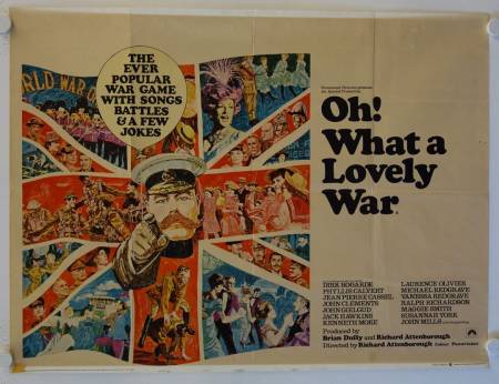 Oh! What a Lovely War original release british quad movie poster