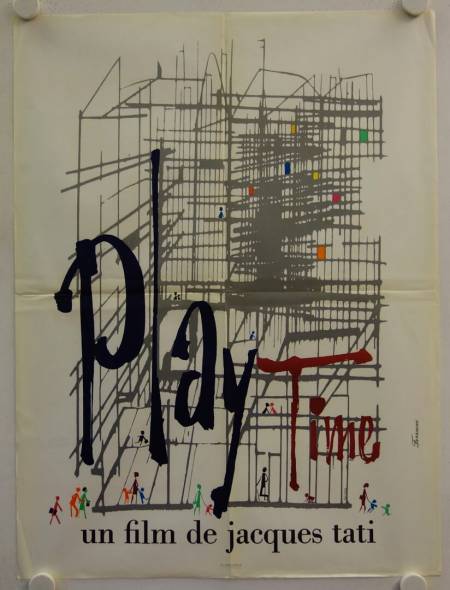 Play Time original release french movie poster