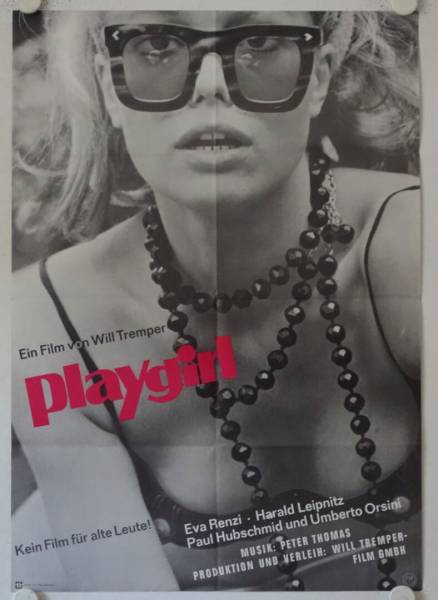 Playgirl original release german movie poster