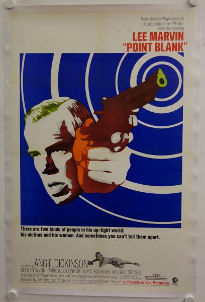 Point Blank originales US Onesheet Filmplakat