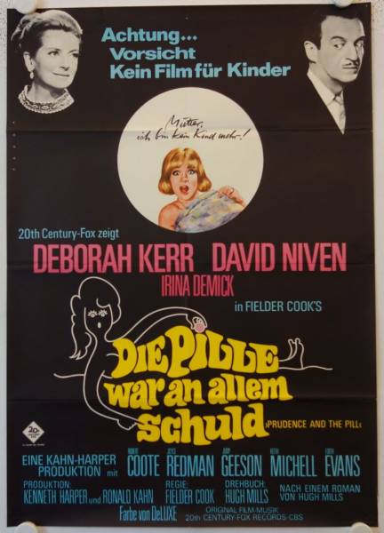 Die Pille war an allem schuld originales deutsches Filmplakat