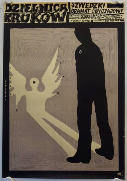 Das Rabenviertel originales polnisches Filmplakat
