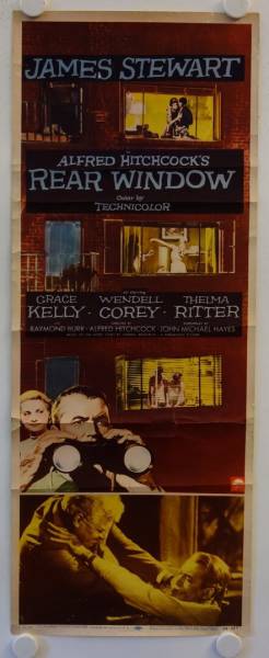 Das Fenster zum Hof originales US Filmplakat