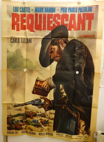 Mögen sie in Frieden ruhen originales Filmplakat aus Italien