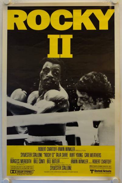 Rocky 2 originales US Filmplakat