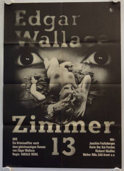 Room 13 original release east-german movie poster