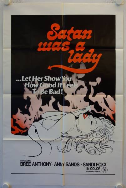 Satan was a Lady original release US Onesheet movie poster