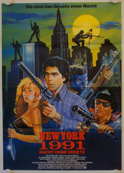 Self Defense original release german movie poster