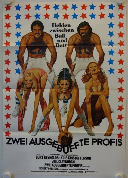 Semi-Tough original release german movie poster