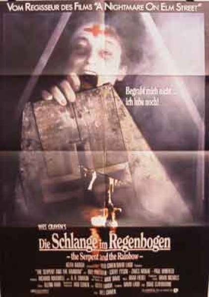 The Serpent and the Rainbow original release german movie poster