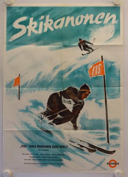 Skikanonen originales deutsches Filmplakat