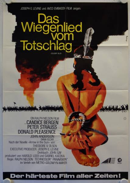 Soldier Blue original release german movie poster