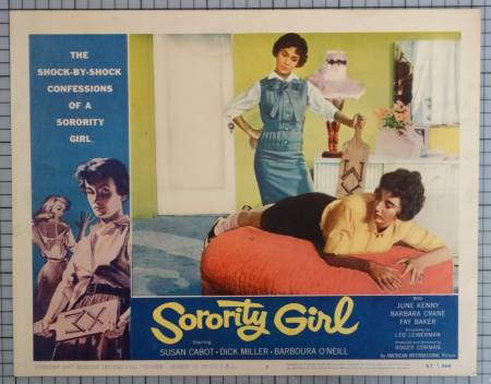 Sorority Girl original release US lobby card