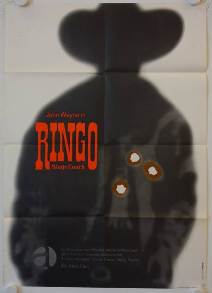 Ringo - Höllenfahrt nach Santa Fé originales deutsches Filmplakat