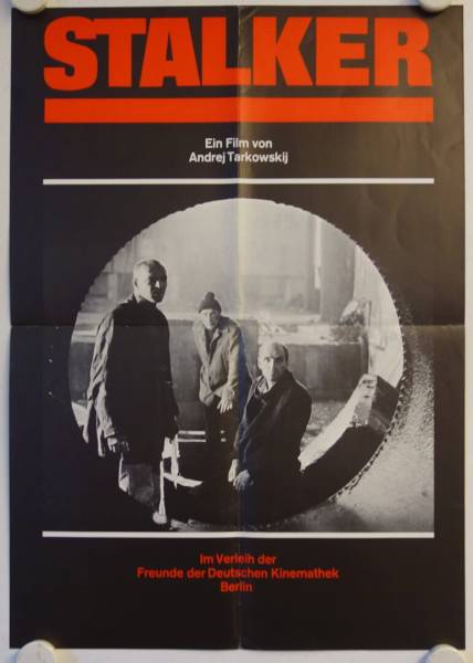 Stalker original release german movie poster