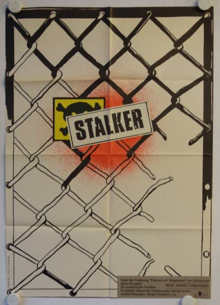 Stalker originales DDR Filmplakat