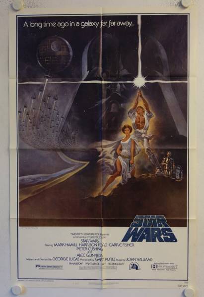 Star Wars original release US Onesheet movie poster