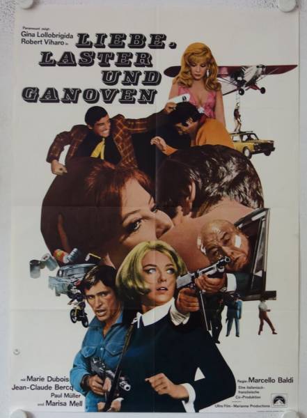 Stuntman original release german movie poster