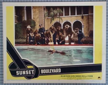 Sunset Boulevard original US lobby card