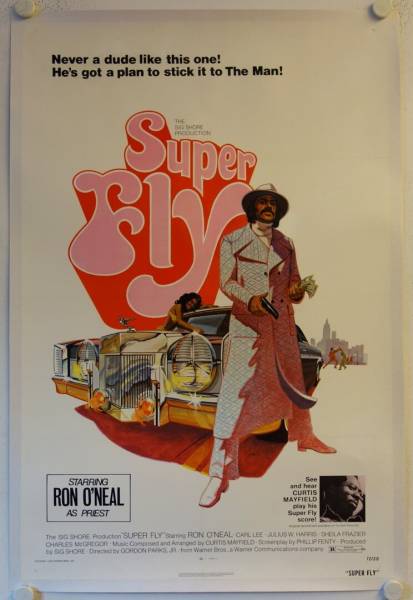 Superfly original release US Onesheet movie poster