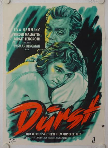 Törst - Thirst original release german movie poster