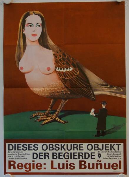 That obscure object of Desire original release east-german movie poster