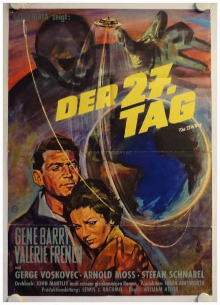 The 27th Day original release german movie poster