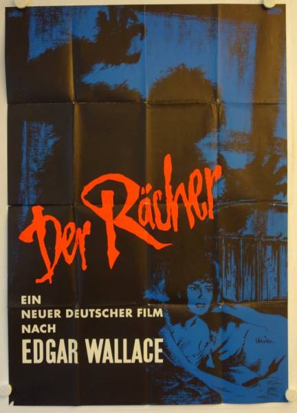Der Rächer originales deutsches A0-Filmplakat