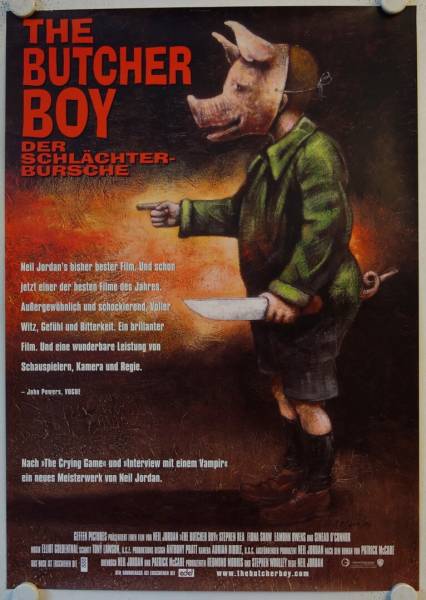 The Butcher Boy originales deutsches Filmplakat