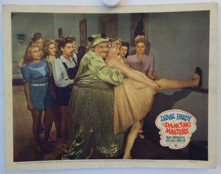 Dick und Doof: Die Tanzmeister originale US Lobby Card